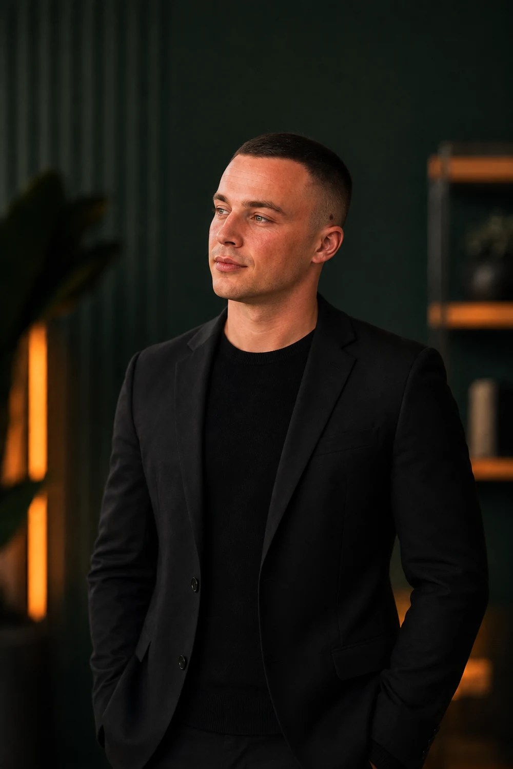 Zakelijk portret van Derk Gähler van Cosymize